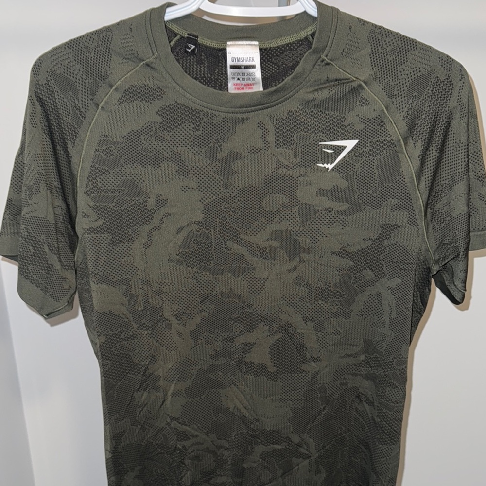 Gymshark Green Short Sleeve Tee